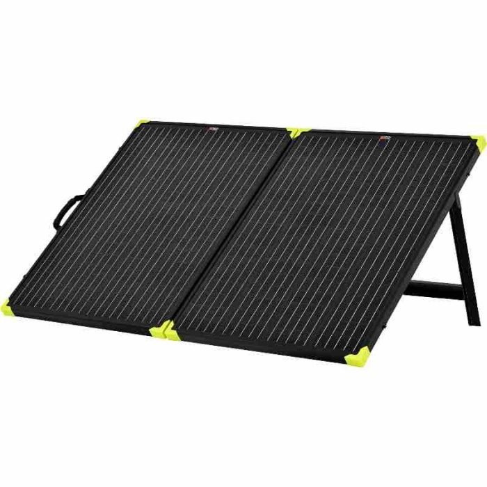 100 Watt Solar Panel Briefcase + Charging Kit