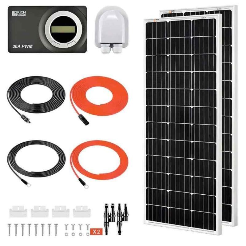 200 Watt RV Solar Kit