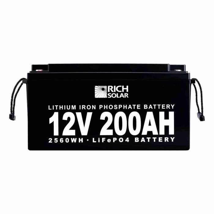 200ah 12volt Lithium Iron Solar Battery