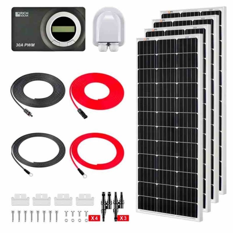 400 Watt RV Solar Kit by Rich Solar