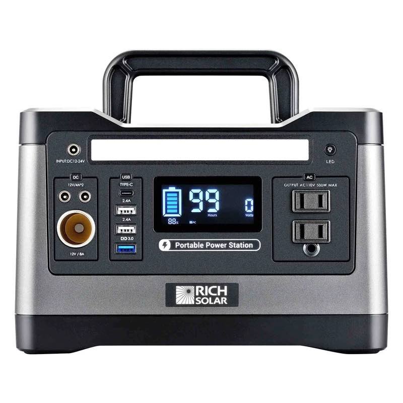 Solar Power Generator Station (Lithium X 500)