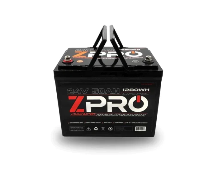 ZPRO 24V 50Ah Lithium Battery
