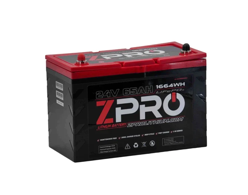 ZPRO 24V 65Ah LithiumBattery